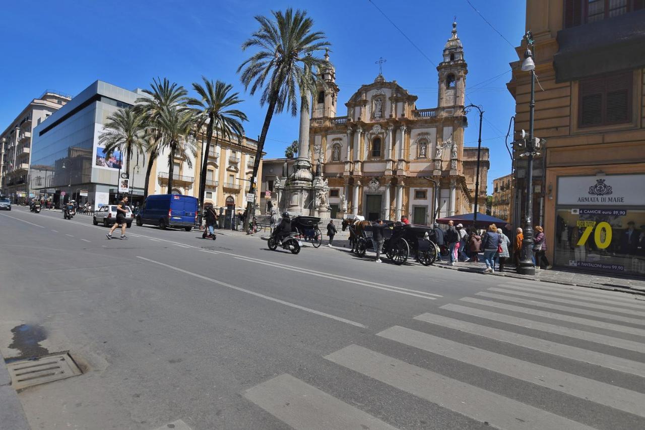 San Basilio'S Home Historical Center باليرمو المظهر الخارجي الصورة